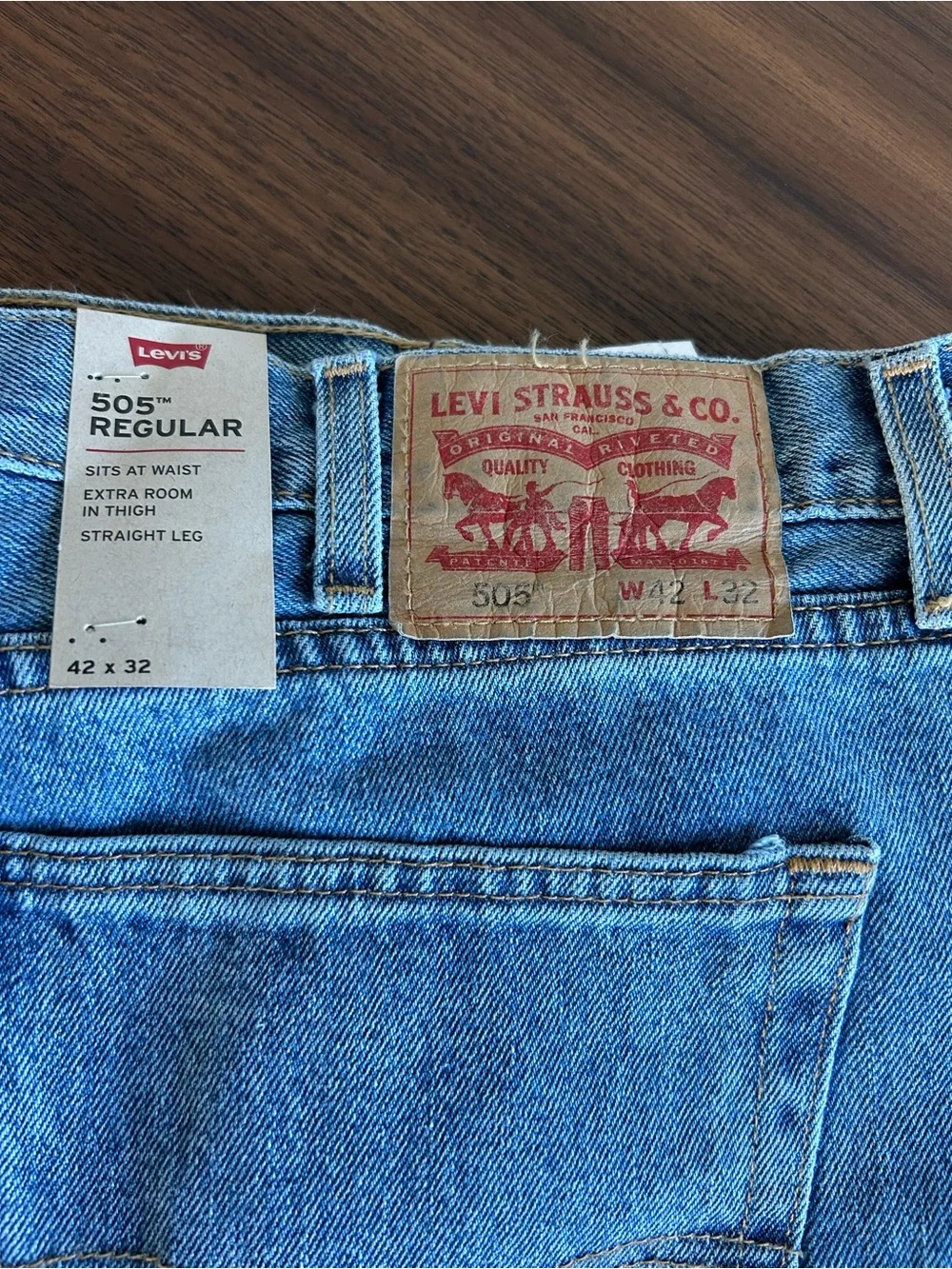 Levi's Relaxed Fit Jeans - Light Blue Denim